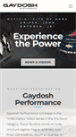 Mobile Screenshot of gaydoshperformance.com